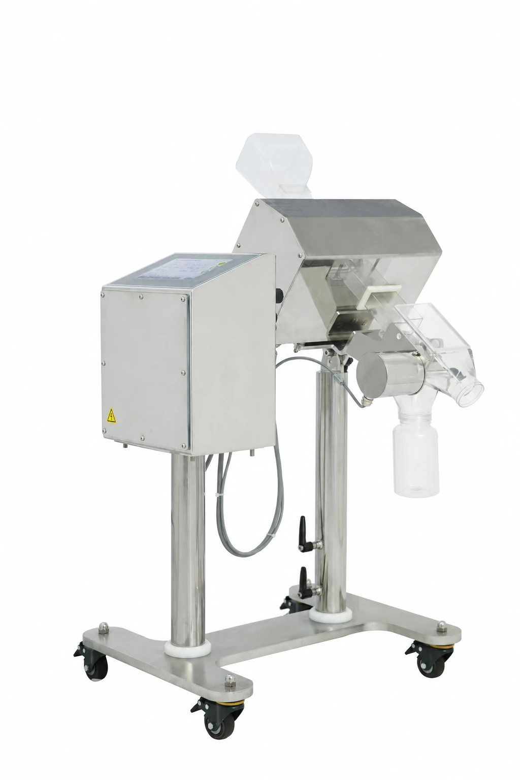 FI-4CP Capsule Polishing And Metal Detection Combo Machine