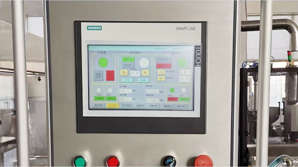 FI-CF PLC and Siemens touch panel